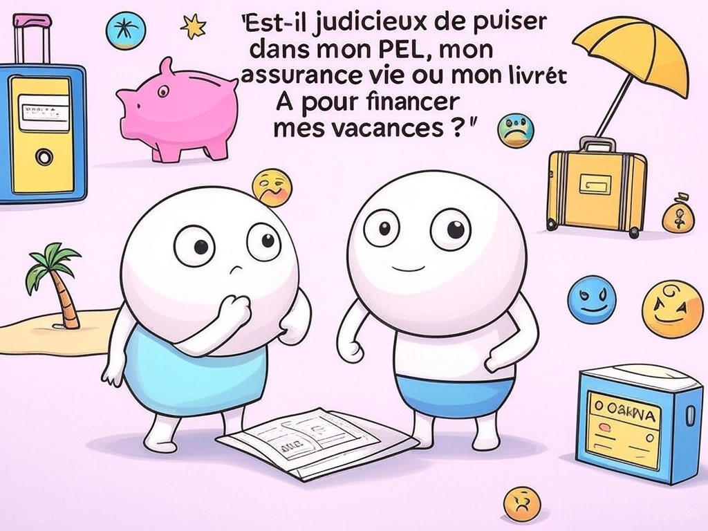 découvrez si utiliser votre pel, votre assurance vie ou votre livret a pour financer vos vacances est une bonne idée. analysez les avantages et inconvénients de chaque option pour optimiser votre budget tout en profitant de votre séjour.