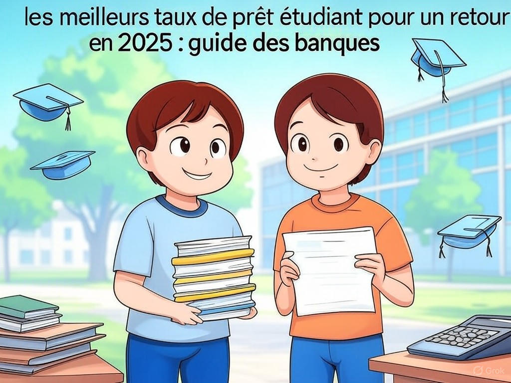 découvrez les meilleurs taux de prêt étudiant pour 2025 avec notre guide complet des banques. comparez les offres, optimisez votre financement et préparez votre avenir académique en toute sérénité.
