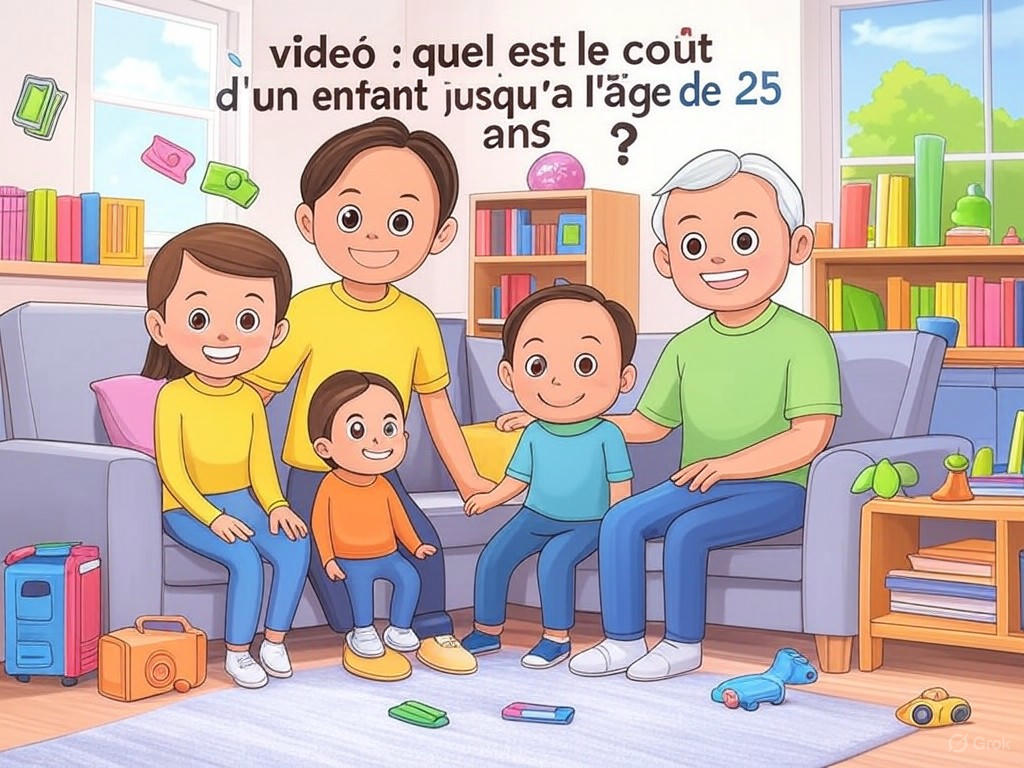 découvrez dans cette vidéo une analyse détaillée des frais associés à l'éducation et au quotidien d'un enfant jusqu'à l'âge de 25 ans. apprenez à anticiper les coûts et à planifier votre budget familial pour offrir le meilleur à vos enfants.