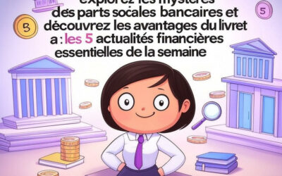 Explorez les mystères des parts sociales bancaires et découvrez les avantages du Livret A : les 5 actualités financières essentielles de la semaine