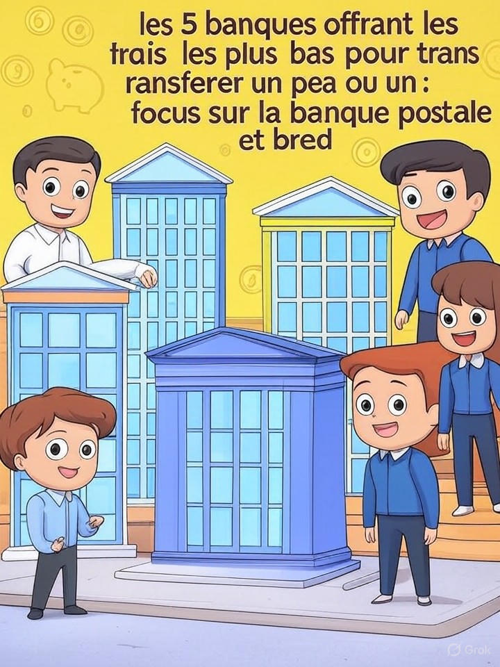 découvrez notre sélection des 5 banques proposant les frais les plus bas pour le transfert de votre plan d'épargne en actions (pea) ou compte titres ordinaire (cto). nous mettons un accent particulier sur la banque postale et bred, afin de vous aider à faire le meilleur choix pour maximiser vos investissements.
