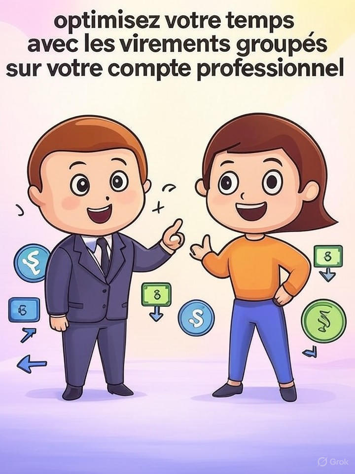 découvrez comment les virements groupés peuvent vous faire gagner du temps sur votre compte professionnel. simplifiez votre gestion financière et facilitez vos transactions avec notre guide pratique.