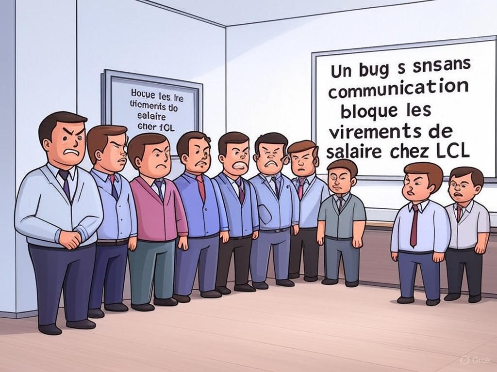 découvrez comment un bug de communication impacte les virements de salaire chez lcl, provoquant des désagréments pour de nombreux clients. informez-vous sur les causes et les solutions mises en place pour résoudre ce problème.