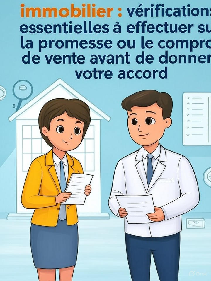 découvrez les vérifications indispensables à faire sur la promesse ou le compromis de vente en immobilier avant de vous engager. protégez votre achat grâce à nos conseils pratiques.