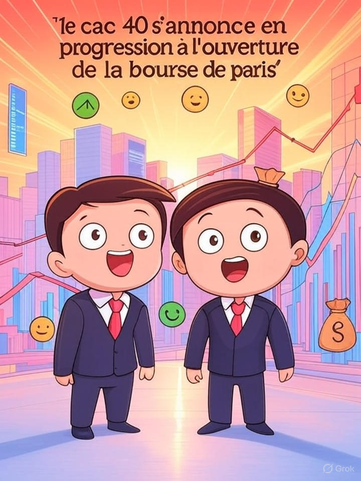 bourse de paris: le cac 40 attendu en hausse à l'ouverture. points clés, valeurs à suivre et agenda macro pour bien démarrer la séance.