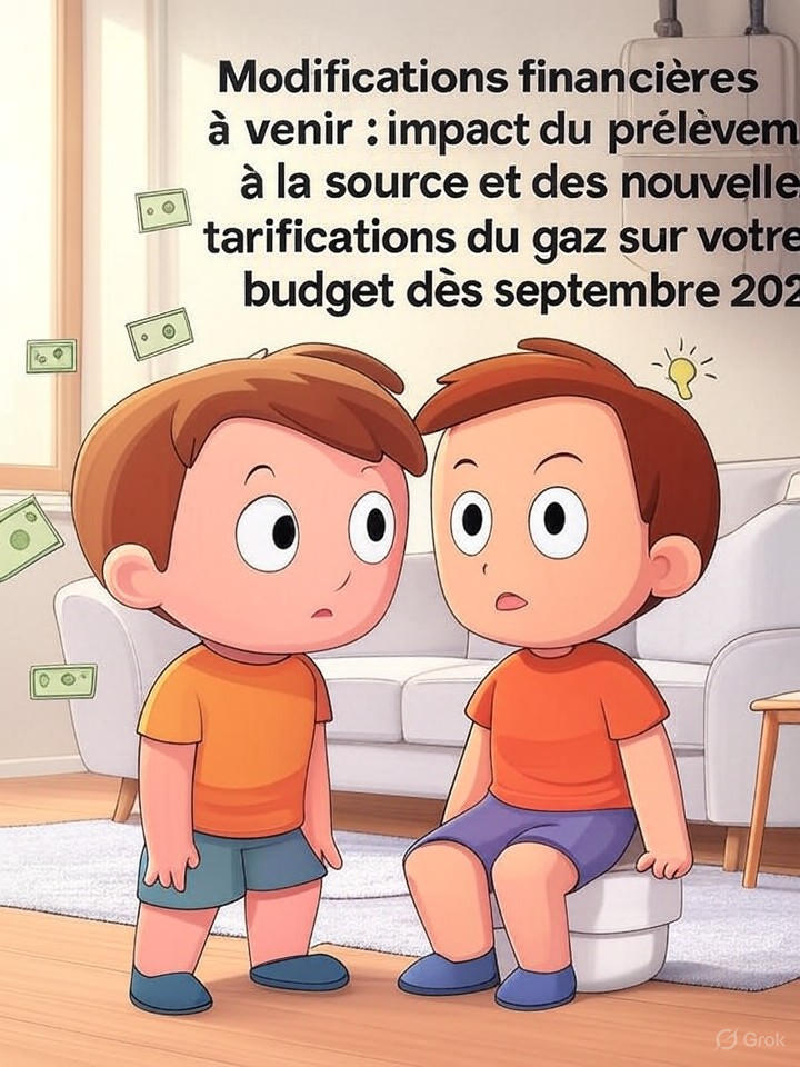 découvrez comment le prélèvement à la source et les nouvelles tarifications du gaz influenceront votre budget à partir de septembre 2025. informez-vous sur les principaux changements financiers à anticiper.