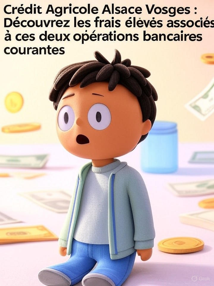 découvrez les frais importants appliqués par le crédit agricole alsace vosges pour deux opérations bancaires courantes et informez-vous avant de gérer vos finances.