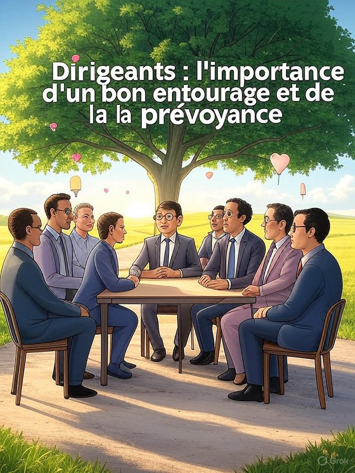 Dirigeants : L’importance d’un bon entourage et de la prévoyance découvrez pourquoi un entourage de qualité et une bonne prévoyance sont essentiels pour les dirigeants afin de prendre les meilleures décisions et sécuriser l’avenir de leur entreprise.