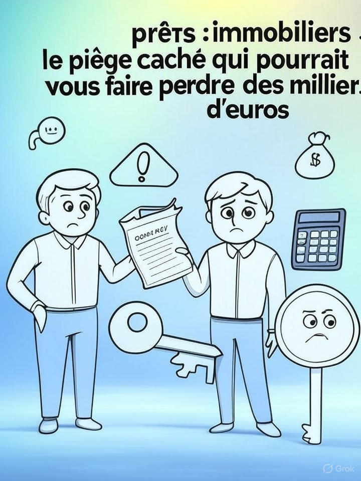 Prêts immobiliers : le piège caché qui pourrait vous faire perdre des milliers d’euros découvrez comment certains pièges méconnus des prêts immobiliers peuvent vous coûter des milliers d'euros. informez-vous pour sécuriser votre achat immobilier et éviter les erreurs coûteuses.