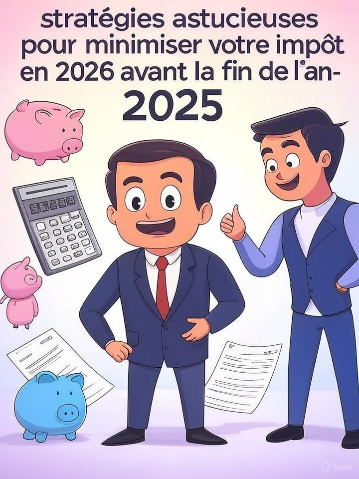 découvrez des stratégies pratiques et efficaces pour réduire votre impôt à payer en 2026. profitez de nos conseils pour optimiser vos finances et prendre les bonnes décisions fiscales avant la fin de l'année 2025.