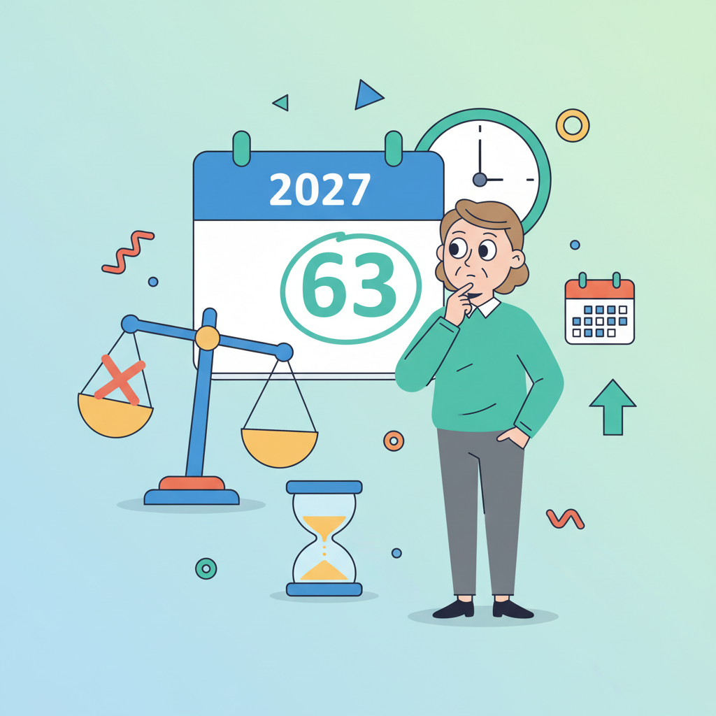 Retraite à 63 ans en 2027 : Quel impact de la suspension sur la date d’arrêt de travail ? découvrez comment la suspension de la retraite à 63 ans en 2027 peut affecter votre date d'arrêt de travail et préparez-vous aux changements à venir.