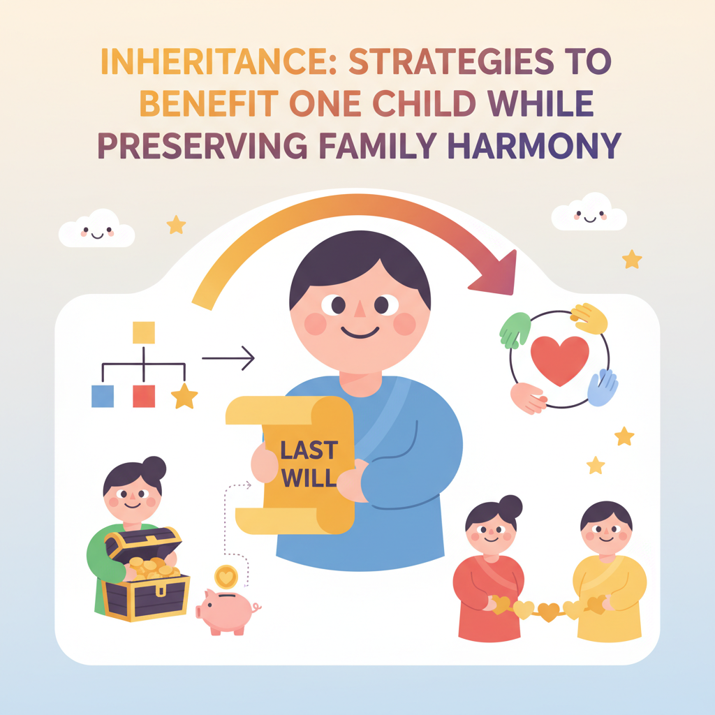 découvrez des stratégies efficaces pour avantager un enfant dans une succession tout en maintenant l'harmonie et l'équilibre au sein de la famille.