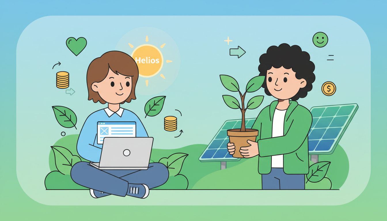 découvrez comment helios, la banque en ligne, se transforme en une néobanque 100 % verte et engagée, alliant innovation financière et respect de l'environnement.