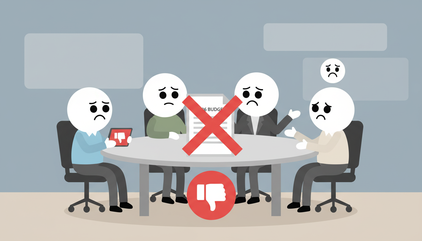 découvrez pourquoi la commission a une nouvelle fois rejeté le projet de texte du budget 2026, les enjeux et les conséquences pour les mesures financières à venir.