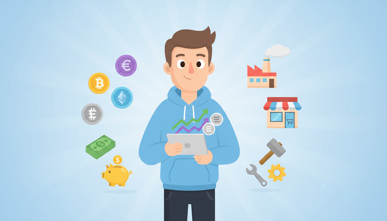 découvrez le parcours de damien, 29 ans, et comment sa réussite dans les cryptos lui a fait comprendre l'importance capitale de l'économie réelle et du travail.