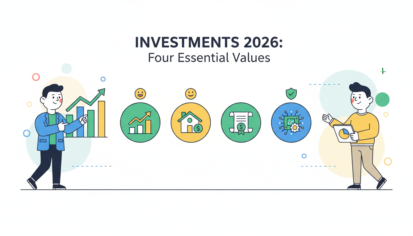 découvrez quatre valeurs incontournables pour dynamiser et sécuriser votre portefeuille en 2026, et faites des investissements avisés pour assurer votre avenir financier.