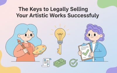 Les clés pour vendre légalement vos œuvres artistiques avec succès