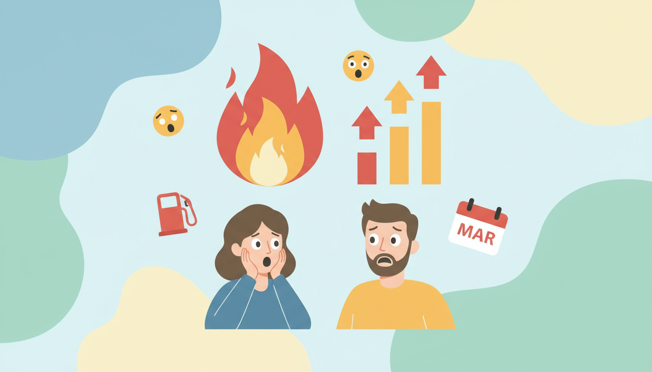 découvrez comment les prix du gaz ont fortement augmenté en mars, impactant les consommateurs et le marché énergétique.