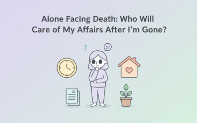 Seul face à la mort : qui prendra soin de mes affaires après mon départ ?