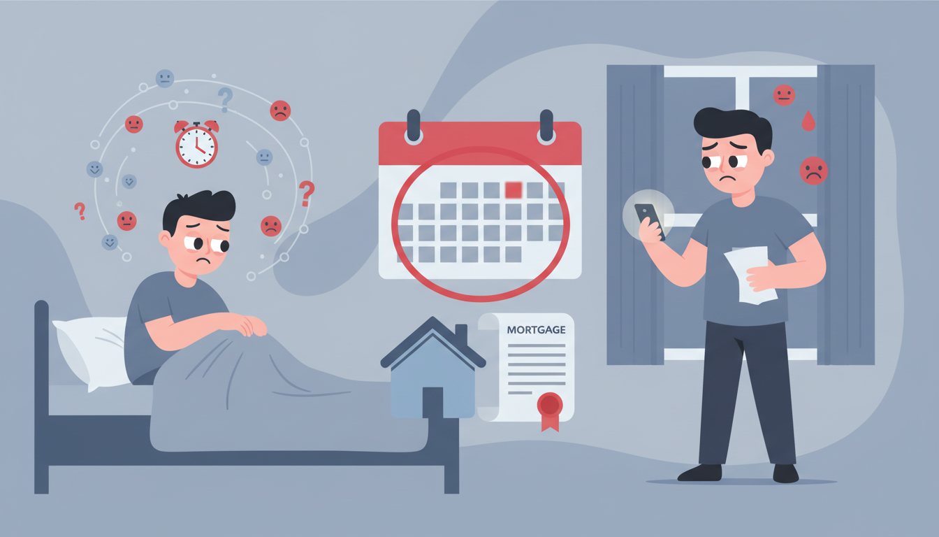 découvrez comment l'angoisse liée à l'achat immobilier peut empêcher les futurs propriétaires de dormir, plongeant certains dans un mois d'insomnies et de stress intense.