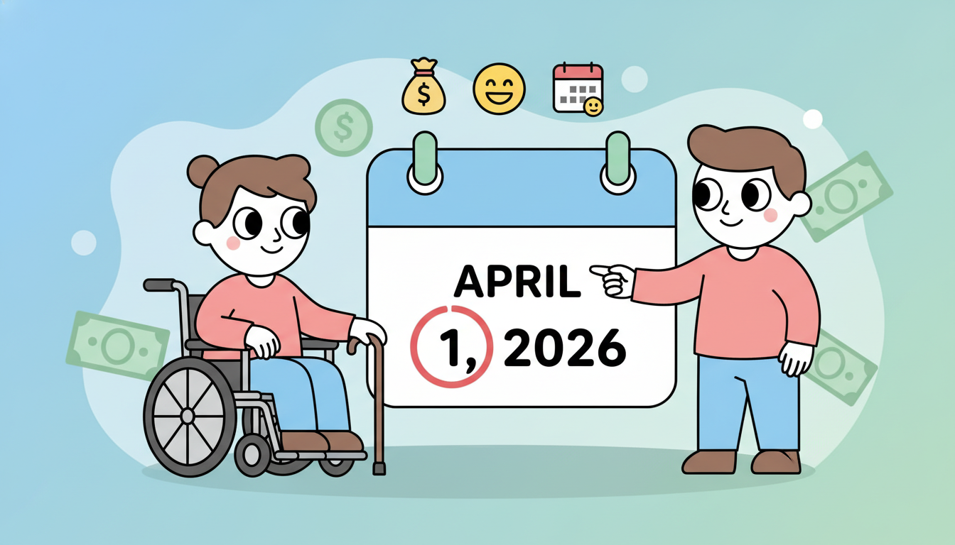 AAH : Découvrez le nouveau montant officiel de l’allocation aux adultes handicapés au 1er avril 2026 découvrez le nouveau montant officiel de l'allocation aux adultes handicapés (aah) à partir du 1er avril 2026, ses critères d'éligibilité et les démarches à suivre.