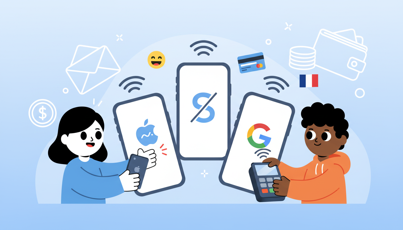 découvrez comment apple pay, samsung pay et google pay transforment votre smartphone en une solution de paiement 100% française, simple et sécurisée.