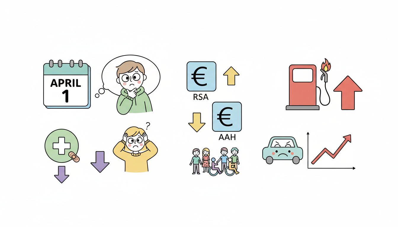 Arrêt maladie, RSA, AAH, prix du gaz : les nouveautés qui impactent votre portefeuille dès le 1er avril découvrez les nouveautés qui affectent votre portefeuille dès le 1er avril : arrêt maladie, rsa, aah, prix du gaz et plus encore.