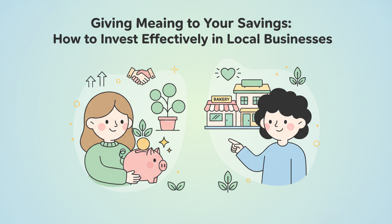 découvrez comment donner du sens à votre épargne en investissant efficacement dans les entreprises locales grâce à notre guide complet.