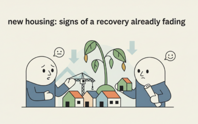 Logement neuf : les signes d&rsquo;une reprise se fanent déjà