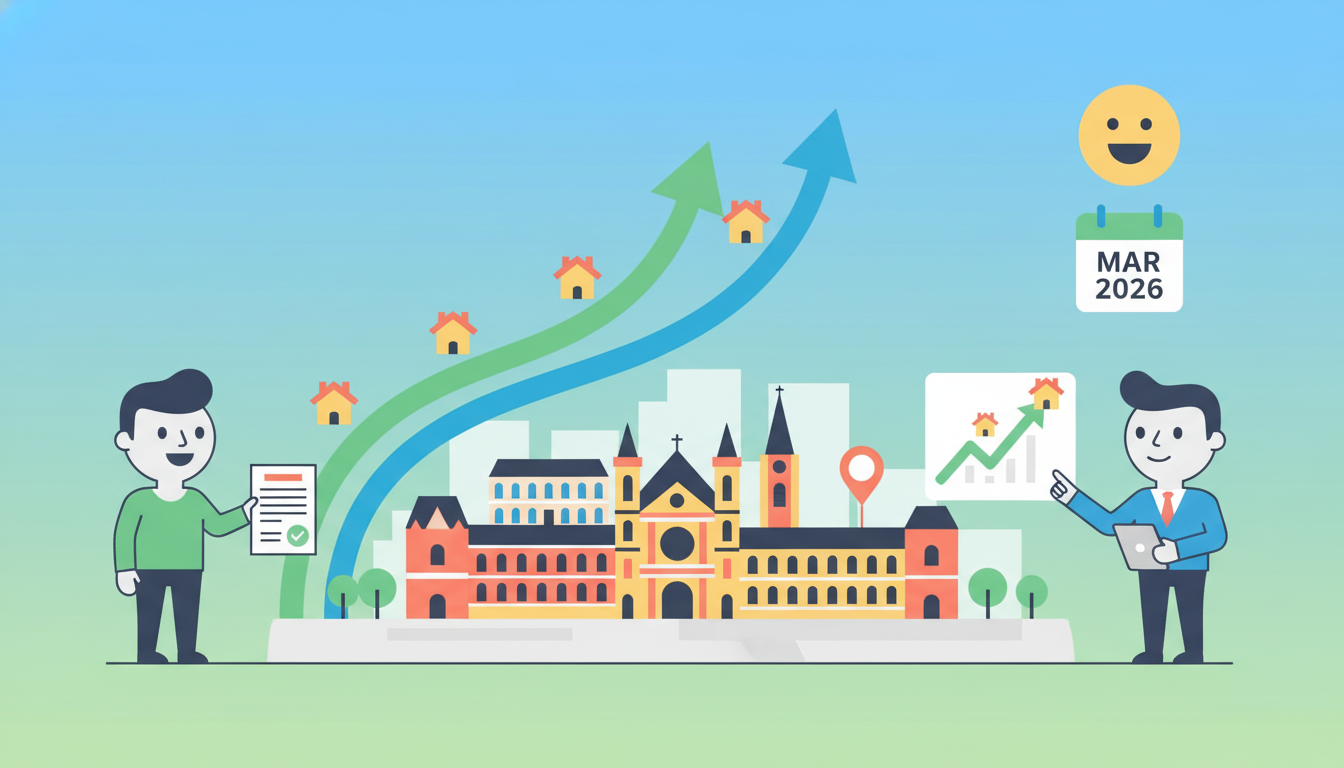 découvrez l'évolution du marché immobilier à rennes en mars 2026 avec une augmentation progressive des prix. analyse des tendances et conseils pour acheteurs et vendeurs.