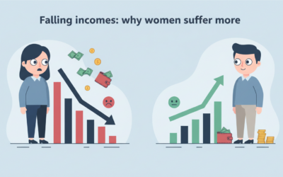 Revenus en berne : pourquoi les femmes en pâtissent davantage