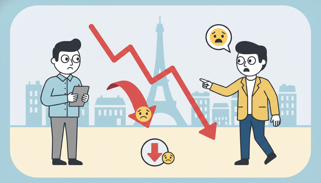 CAC 40 : les raisons d’une chute attendue Ă la Bourse de Paris ce 15 mai dĂ©couvrez les causes principales de la baisse anticipĂ©e du cac 40 Ă la bourse de paris le 15 mai, avec une analyse des facteurs Ă©conomiques et financiers influençant ce mouvement.