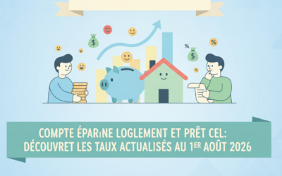 Compte épargne logement et prêt CEL : Découvrez les taux actualisés au 1er août 2026