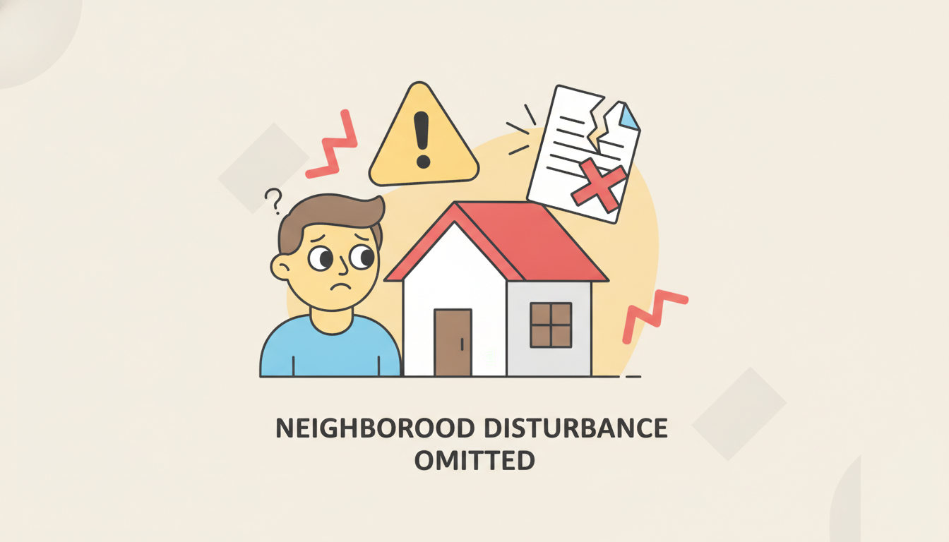 découvrez comment l'omission d'un trouble de voisinage lors d'une vente immobilière peut conduire à l'annulation de la transaction et les précautions à prendre pour éviter ce risque.