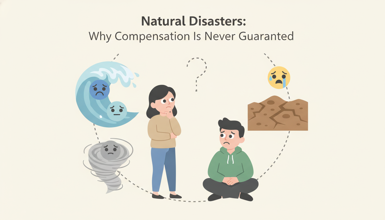 découvrez pourquoi l'indemnisation des catastrophes naturelles n'est jamais assurée et quels facteurs influencent cette incertitude pour les victimes.