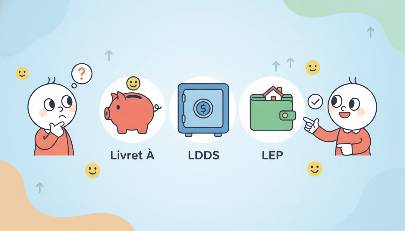 Livret A, LDDS ou LEP : quel compte d’épargne réglementé privilégier en fonction de votre situation ? découvrez quel compte d’épargne réglementé choisir entre livret a, ldds et lep selon votre situation personnelle pour optimiser votre épargne en toute sérénité.