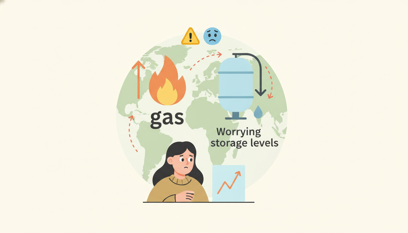 découvrez comment la hausse du prix du gaz cet hiver, due aux tensions géopolitiques et aux niveaux de stockage faibles, pourrait impacter votre facture énergétique.