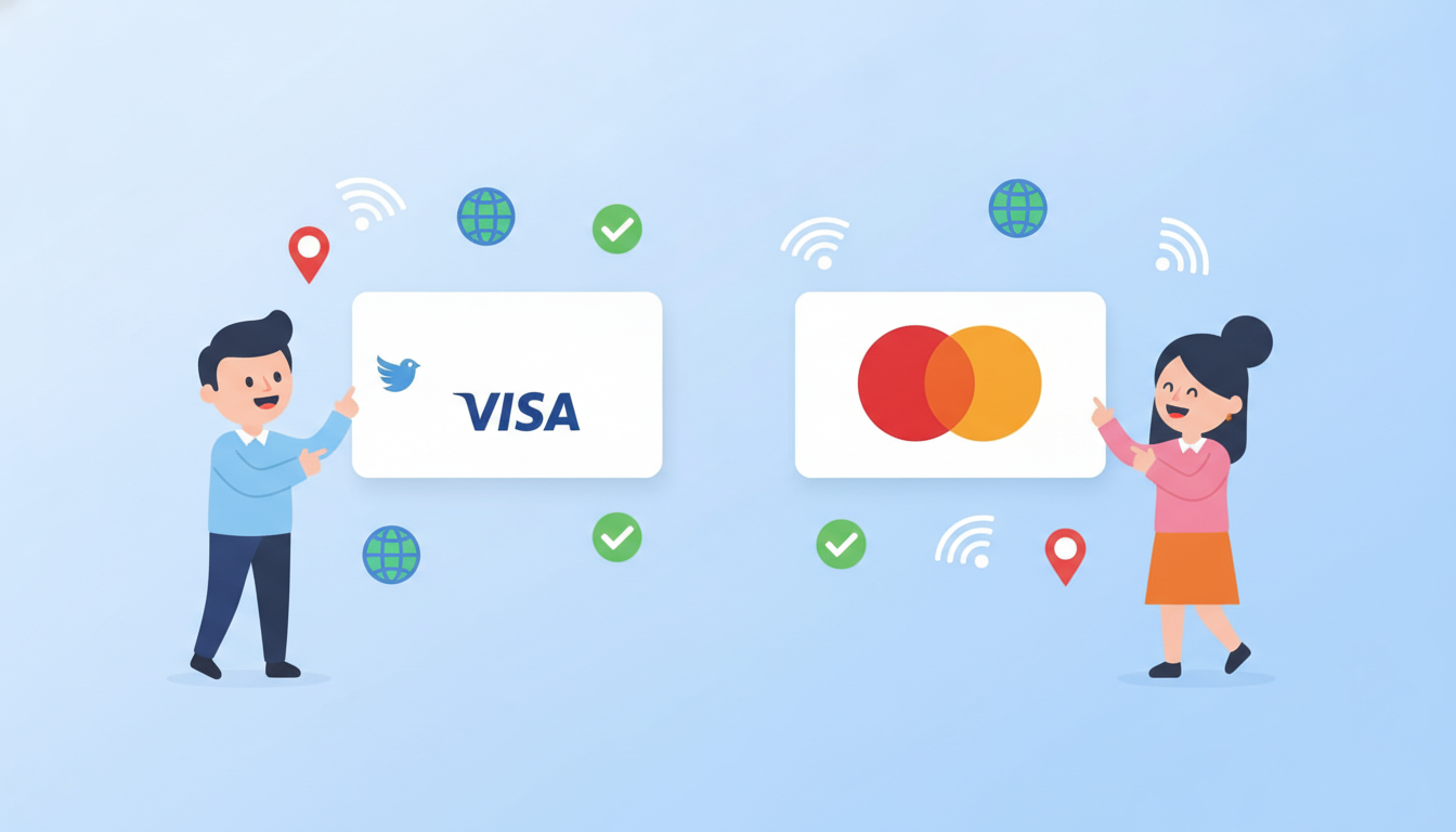 Visa vs Mastercard : quelle carte bancaire offre le réseau le plus étendu ? découvrez quelle carte bancaire, visa ou mastercard, propose le réseau de paiement le plus étendu pour vos transactions en france et à l'international.