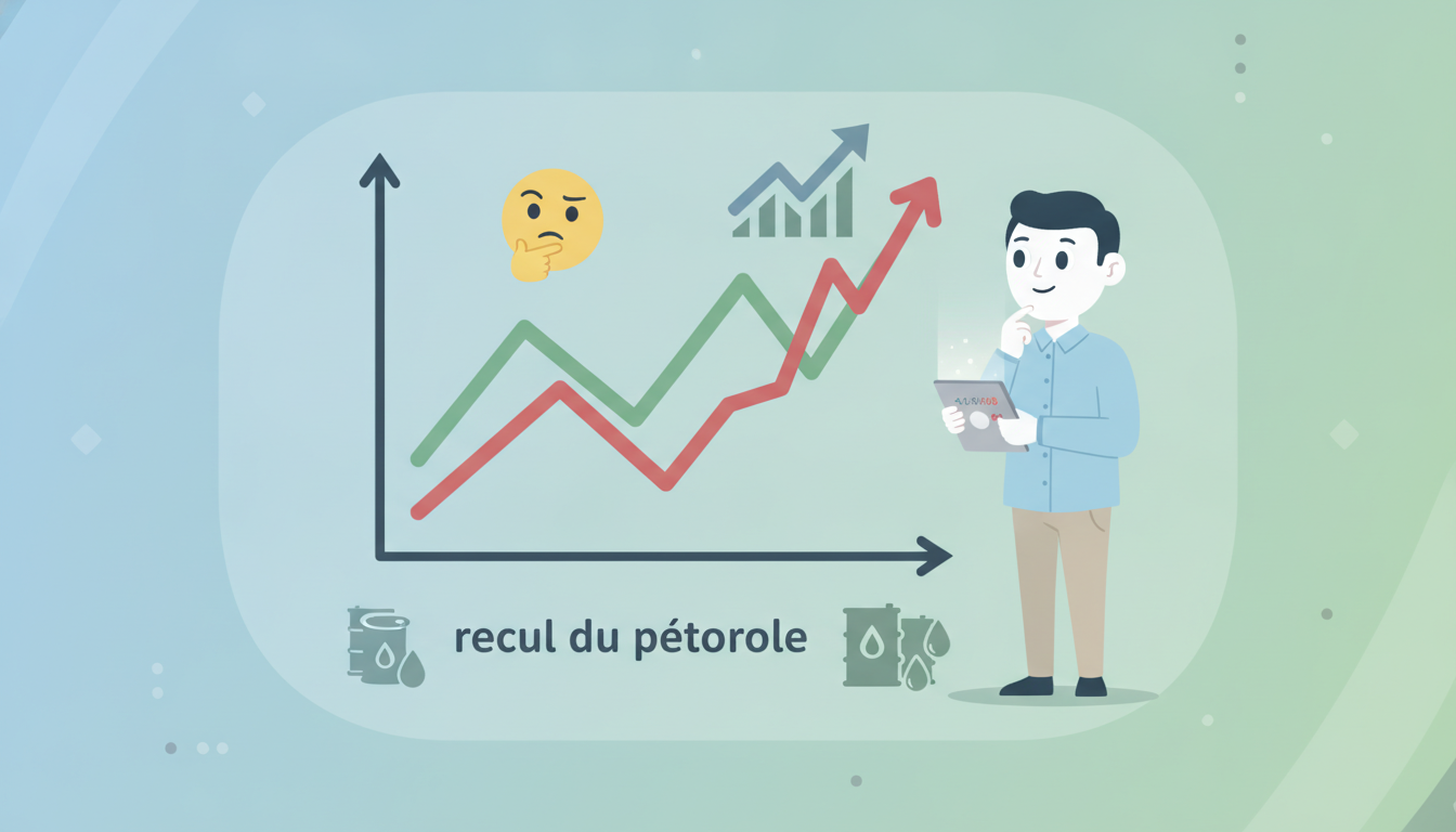 analyse du potentiel impact du recul des prix du pétrole sur la performance du cac 40 à la bourse de paris.