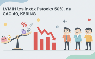 CAC 40 : LVMH, Hermès et Kering en forte baisse de plus de 50% – Quelles conséquences pour l’avenir du secteur du luxe ?