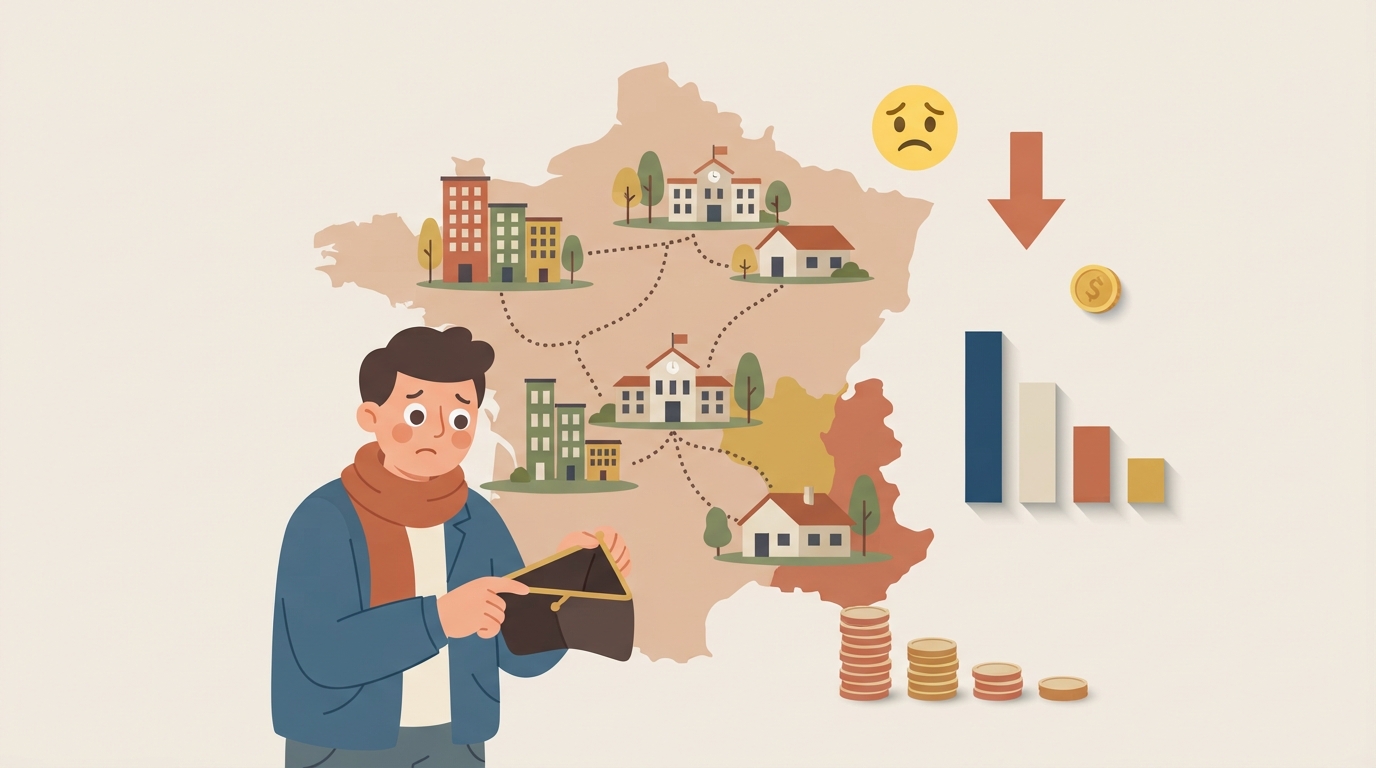 Dans quelles villes les habitants s’appauvrissent-ils ? Le classement de 1 000 communes françaises découvrez le classement de 1 000 communes françaises et les villes où le niveau de vie des habitants recule le plus.